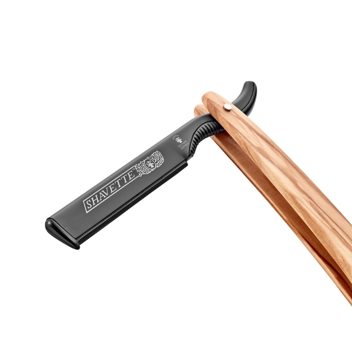 Shavette Razor DOVO Olive Wood 201071