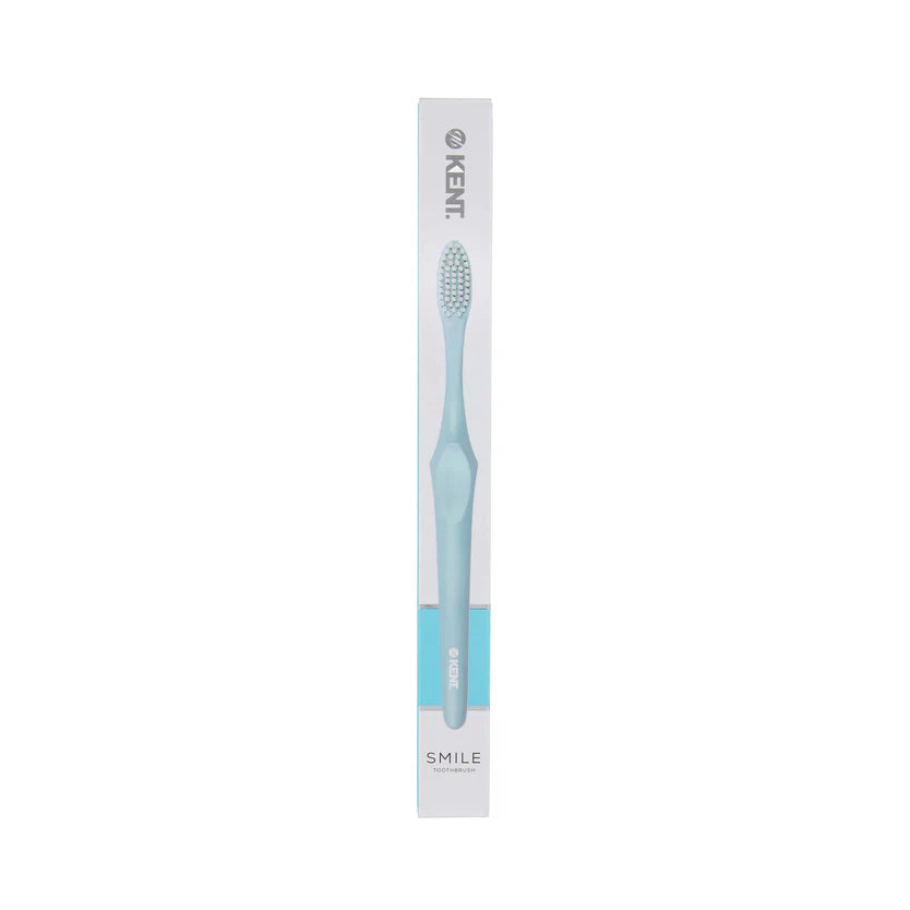 Super Soft Silver Infused Toothbrush in Blue SMILE KO 03