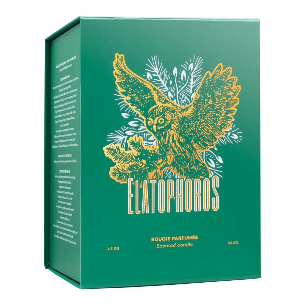 ELATOPHOROS aromatizēta svece 1,5kg (2023. gada versija) - Pieejama no 10. decembra