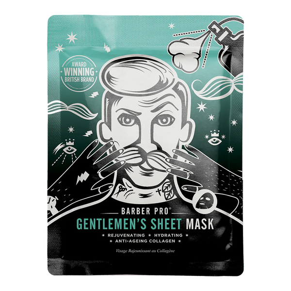 BARBER PRO Gentlemen’s Sheet Mask 30g x 1 pcs
