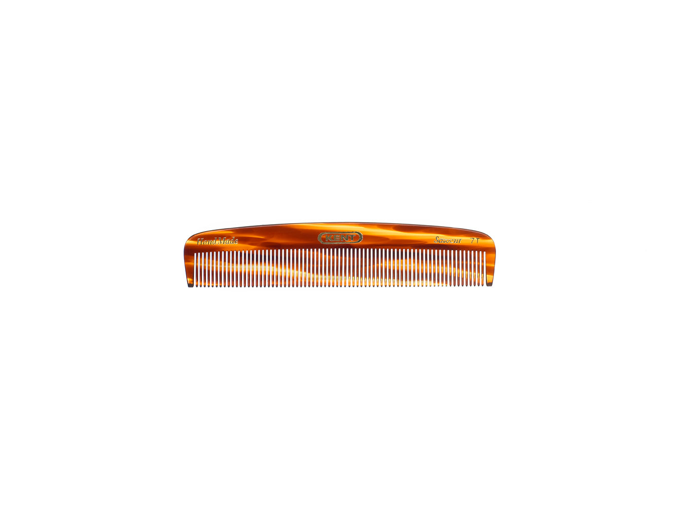 Handmade 136mm Pocket Comb Fine Hair A 7T