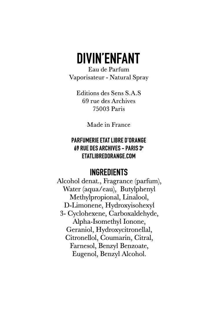 DIVIN'ENFANT Eau de Parfum 50ml