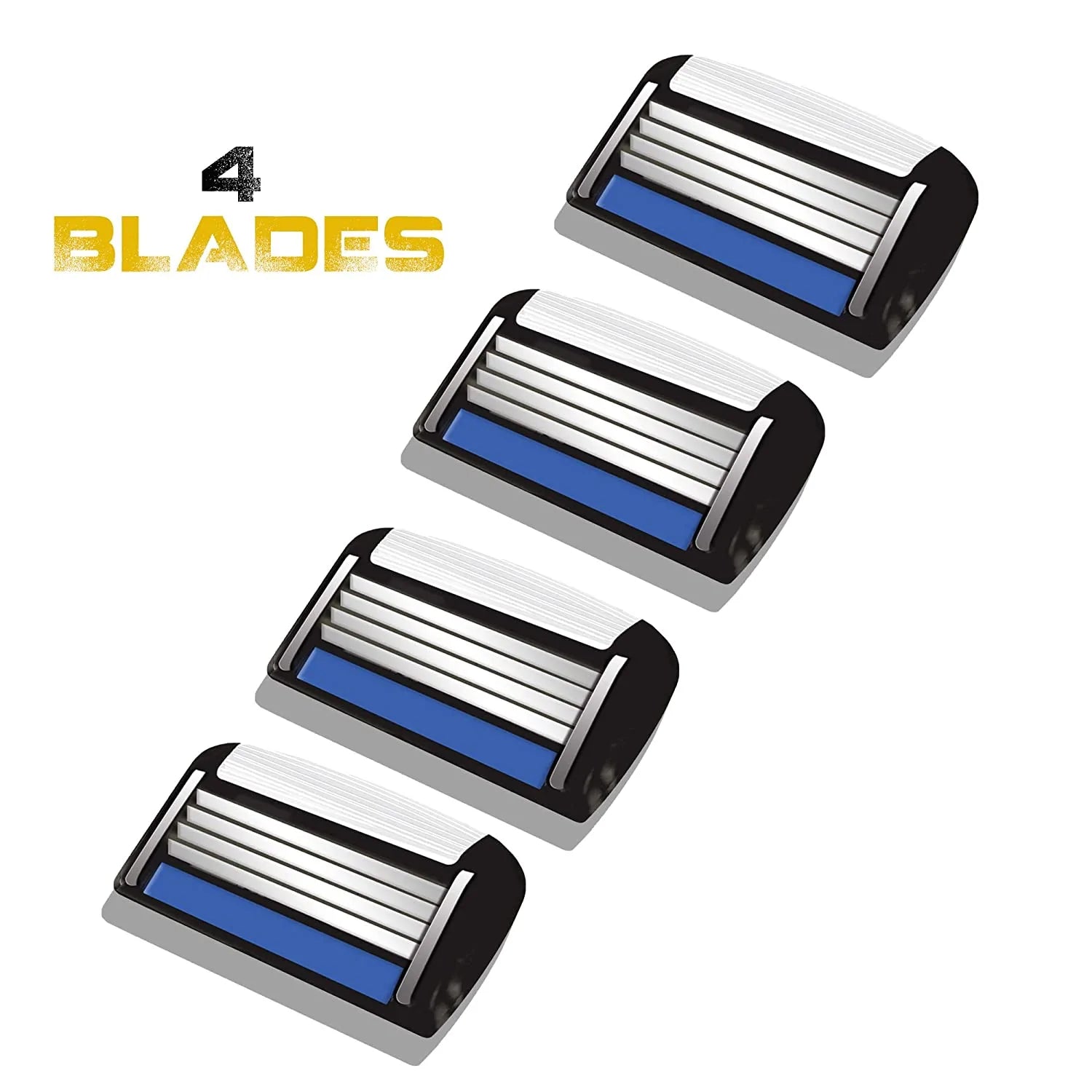 Blade Cartridge Refills HB4 4 cartridges (new package design)