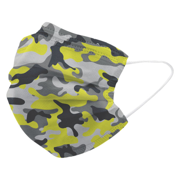 Single Use Surgical Face Mask EN 14683 (Pack of 5pcs) Camo Pattern